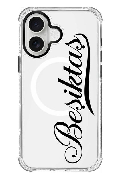 iPhone 16 Compatible Handwriting Magsafe Transparent Licensed Phone Case