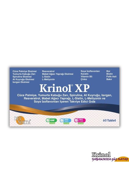 XP - Cüce Palmiye, Spirulina, Isırgan, L-Metiyonin, Keratin, Bor, Biotin, Folik Asit- 1 Kutu