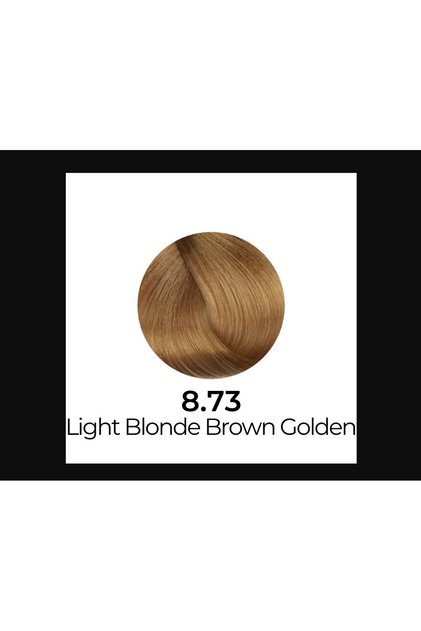 Hair Color No 8/73 Light Blonde Brown Golden 100ml