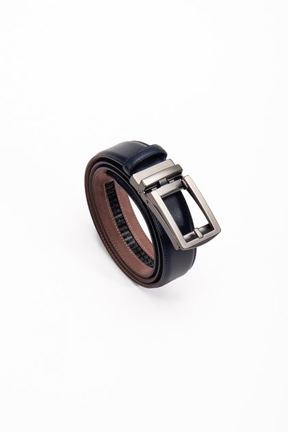 Premium Automatic Stitched Genuine Leather Belt 3.5 cm