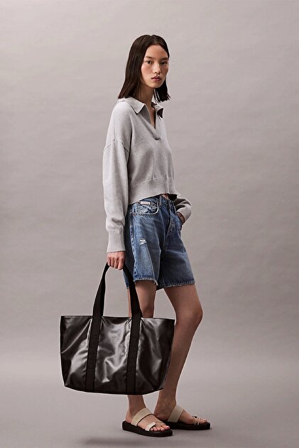 Calvin Klein Ultralight Kadın Siyah Tote Çanta LV04F3211G-UB1
