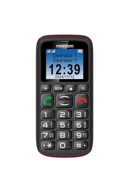 Telefon mobil MM428L, Dual SIM, Negru