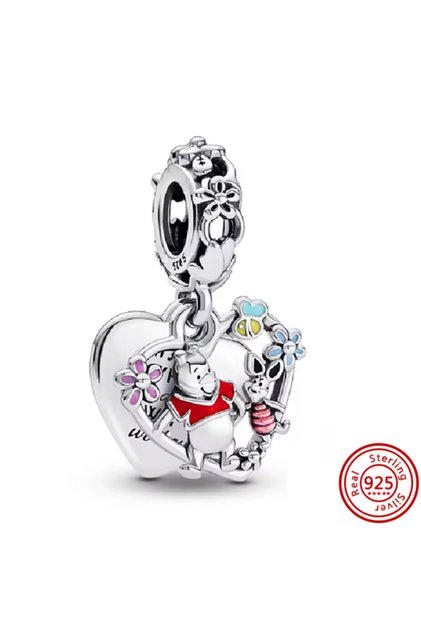 Piglet Pooh Double Dangle Charm