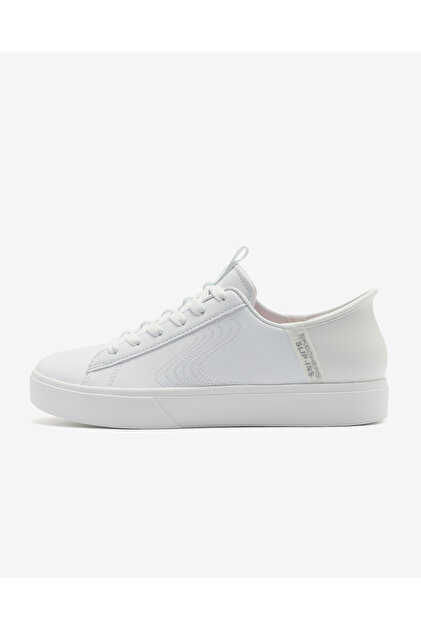 エビネ　白ムラサキ　R8白ムC Skechers EDEN LX - ROYAL STRIDE Kadın Beyaz Sneakers 185008 WHT