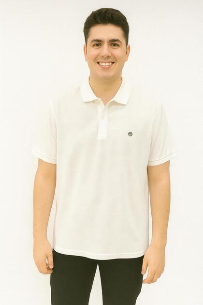 Gewer Relax Fit Men's Short Sleeve Polo Neck Tshirt - 7352