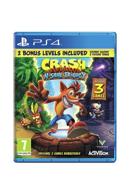 كراش بانديكوت إن سين تريولوجي - للأطفال - بلاي ستيشن 4 (PS4)