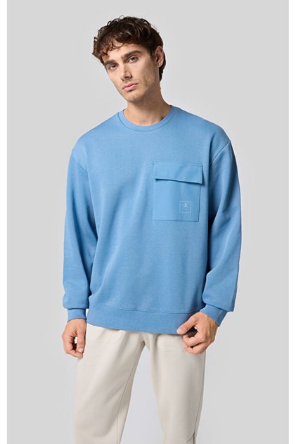C-Tech Crewneck Sweatshirt Mavi Erkek Sweatshirt-220406-BS099