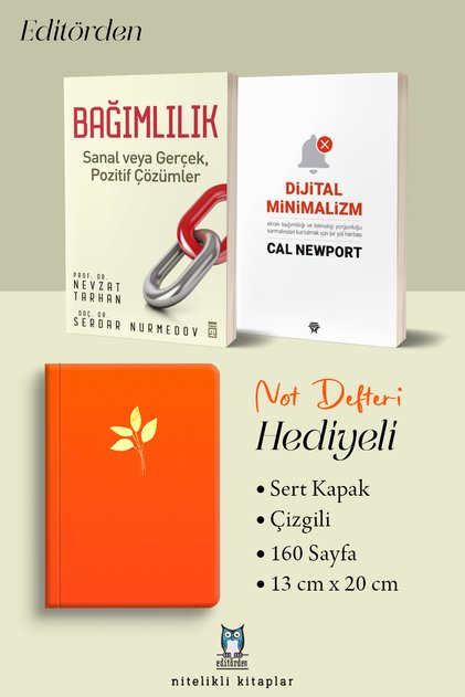 Bağımlılık Sanal veya Gerçek - Dijital Minimalizm/Cal Newport