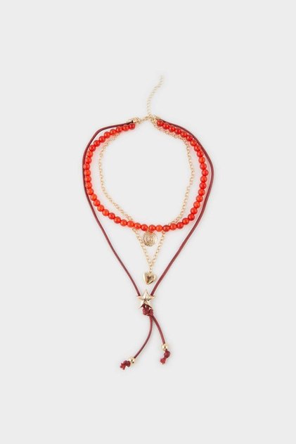 Women's 3-Piece Necklace Set F4055Axns