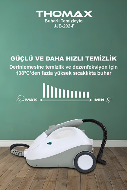 THOMAX Çok Fonksiyonlu Buharlı Temizleyici Buharlı Temizlik