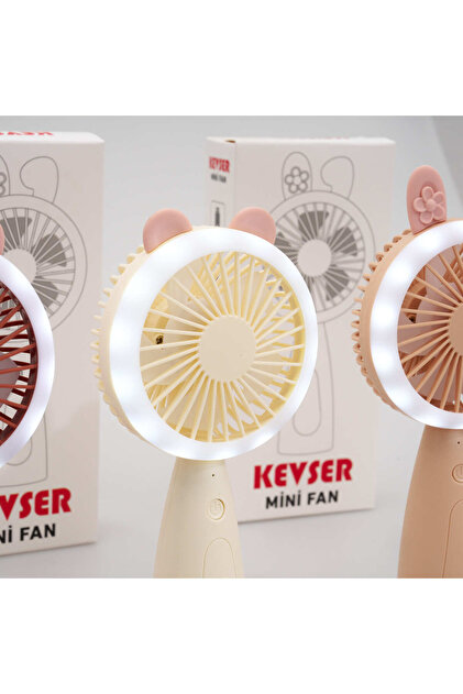 kevser bijuteri Turbo Üfleme 3 kademeli El Ve Masa Fanı
