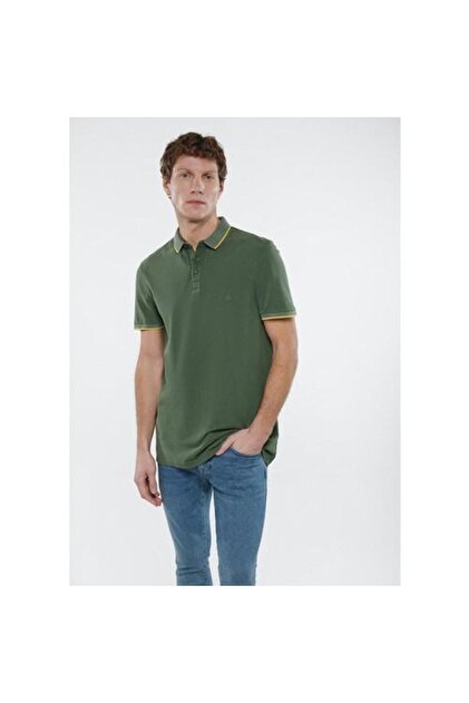 Mavi Erkek Zeytin Yeşili M065920-30721 Polo Yaka T-shirt - Fiyatı