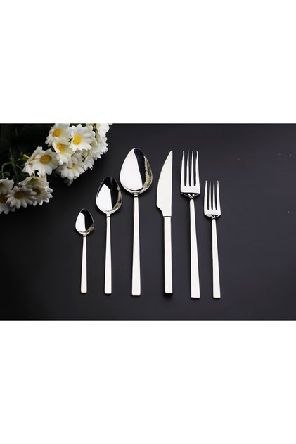 Silverline 72 Parça 12 Kişilik Paslanmaz Çelik Çatal Kaşık Bıçak Takımı