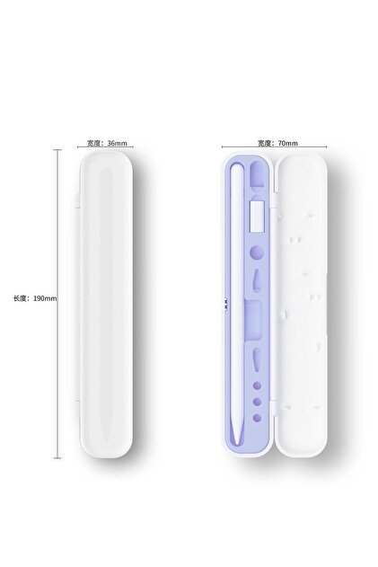 m.tk moveteck Apple Pencil Kalem Kutusu Pencil Pro Uyumlu Stylus