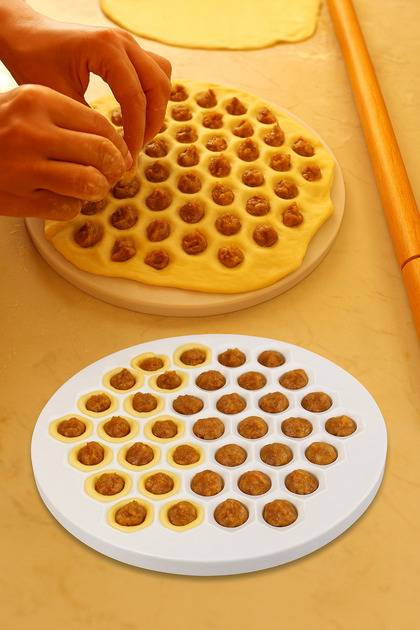 Practical Small Manti Mold Manti Matik Dough Cutting Tool 24 cm Kp-106