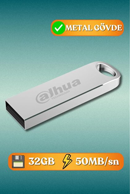 ゆーゆー Dahua 64GB USB3.2 Metal USB Flash Bellek U106 Gri - Fiyatı, Yorumları