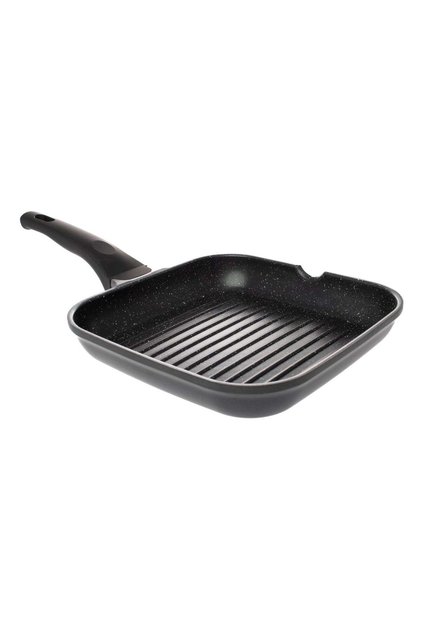 Tigaie Grill, Aluminiu turnat, 24 cm