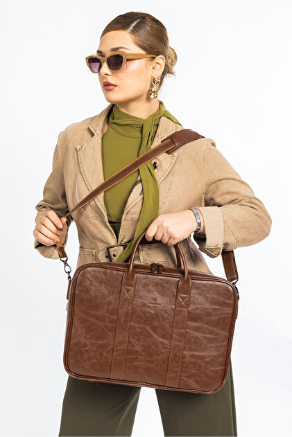 Necati Çanta Macbook Organizer Laptop Evrak Çantası 15.6