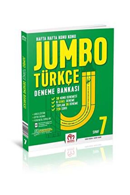 Model Eğitim Yayınları Model 7. Sınıf Jumbo Matematik Deneme