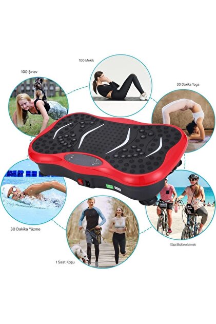 Zeelux Titreşimli Plaka Platformu, Egzersiz Makinesi, , Spor