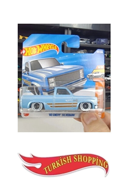 HOT WHEELS 1:64 Ölçek 2025 Case 83 Chevy Silverado Pikap - Fiyatı