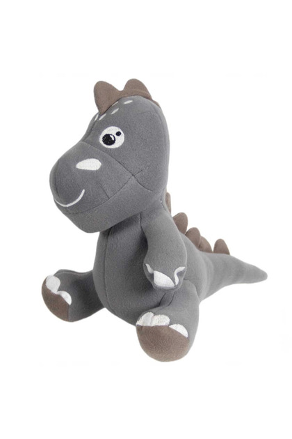Dino Plush Toy Gray 25 cm