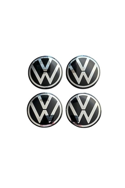 Set 4 capace roti 56mm Volkswagen model nou compatibil/inlocuitor janta aliaj