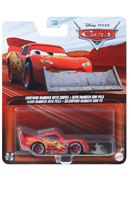 希少　AlIVE 1個　cars mattel マックィーン　ディズニー Cars Disney Pixar Lightning McQueen With Shovel Diecast Car