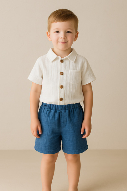 100% Muslin Boy's Suit