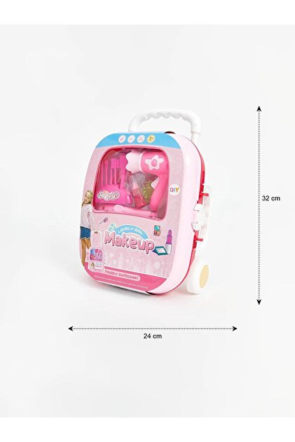 LC Waikiki LCW ACCESSORIES Kız Çocuk Valizli Oyuncak Güzellik Seti