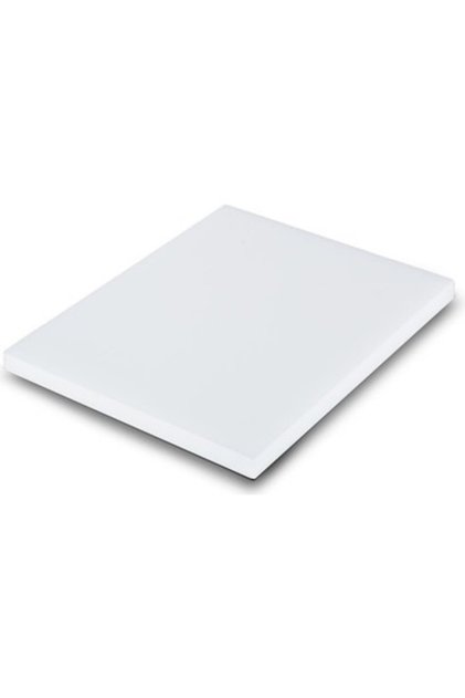 Cutting Board Plastic White 25X40X2 cm