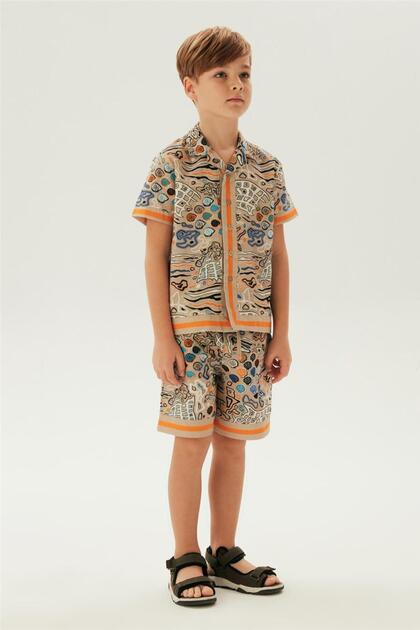 Boy Patterned Shirt