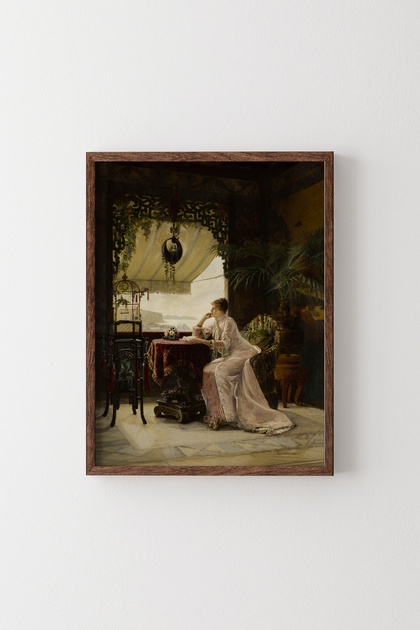 Dreaming - Wooden Patterned Frame