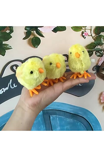 Brother Toys Kurmalı Zıp Zıp Zıplayan Yürüyen Tüylü Civciv Oyuncak