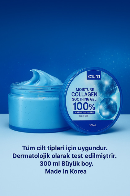 xaura X aura Beauty Moisture Collagen Soothing Jel – Yoğun Nem