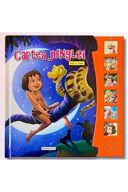 Cartea junglei. Carte cu sunete