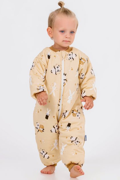 Fiber Filled 2.5 Tog Girls / Boys Sleeping Bag Patterned