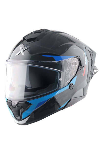 AXOR BRUTALE KRYPTIC FULL FACE PARLAK SİYAH MAVİ - Fiyatı, Yorumları
