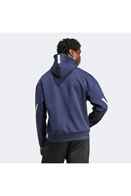 adidas Real Madrid Z.N.E. Anthem Erkek Lacivert Futbol Eşofman