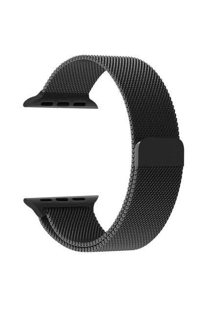 Μεταλλικό λουράκι Milanese, 24 χιλ., συμβατό με Ultra Fit Pro, μαύρο