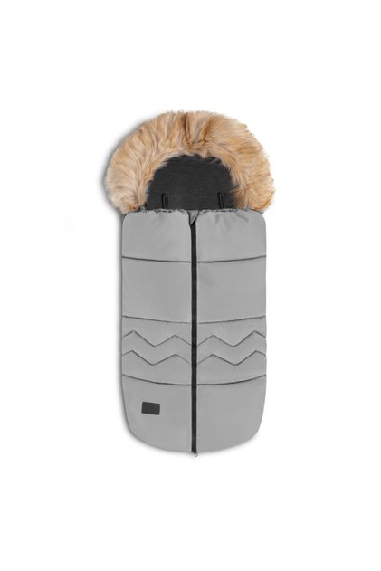 Sac de iarna, Lionelo, Frode, Pentru carucior, 90x45 cm, Impermeabil, Universal, Gri