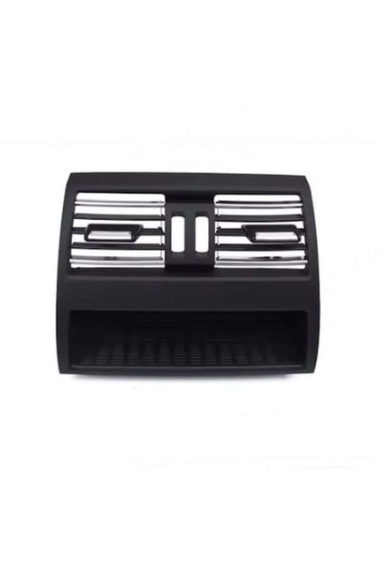 Grila Aer Ventilatie Centrala Cotiera Spate Compatibila BMW Seria 5 F10 F11 Negru Chrome