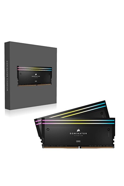 Corsair DOMINATOR TITANIUM RGB 96GB (2x48GB) DDR5 6600Mhz CL32 XMP