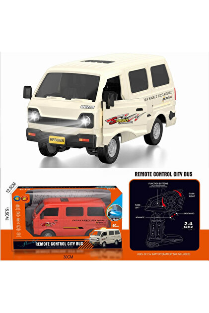 VARDEM OYUNCAK RF3231A2A3A UK FF 1: 16 SESLI ISIKLI MINIBUS