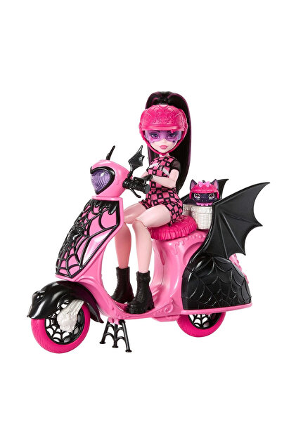 MONSTER HIGH Vamptastic Scooter Draculaura JDR61 - Fiyatı, Yorumları