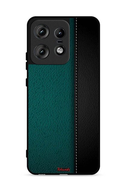 Motorola Edge 50 Pro 5G Protective Case Cover Leather Pattern