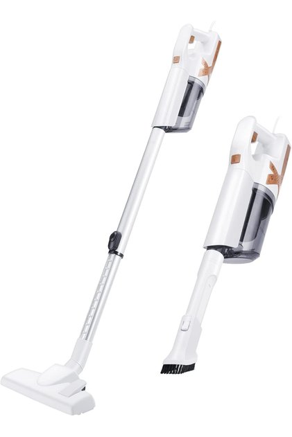 Vacuum Cleaner, 5M Corded Stick Vacuum Cleaner, 650W 18KPa Suction