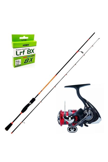 DAIWA Ninja 1000 - Fujin Salty Rugger 230cm 08-10gr LRF Olta Seti DAIWA Ninja 1000 - Fujin Salty Rugger 230cm 08-10gr LRF Olta Seti