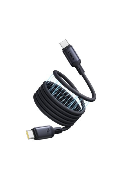 Cablu PicoGo Magnetic USB-C la USB-C 1m negru