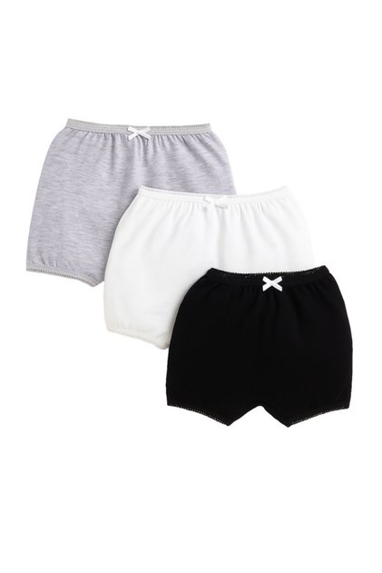 3-Piece Bloomers Set for Baby Girls – Cotton Essentials